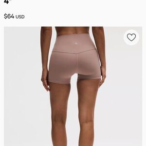 NWT Lululemon align short